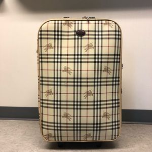 burberry luggage